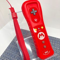【フルメンテナンス】Wii WiiU リモコンプラス マリオ ジャケ紐 a