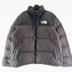 【中古】THE NORTH FACE 1996 RETRO NUPTSE JACKET サイズXL NF0A3C8D ブラック×ワインレッド ザノースフェイス[17]