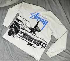 STUSSY BEAT Crazy ロングスリーブ Tシャツ