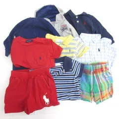 ラルフローレン RALPH LAUREN ベビー服 ロンパース パンツ シャツ まとめ 70 8点セット ■GY14
