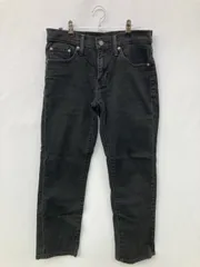 Levi's リーバイス デニムパンツ W29 L32 ブラック フルレングス 無地 スキニー・タイト テーパード レギュラー