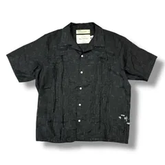 DAIRIKU 22SS LOVE Open Collar Shirt  オープンカラーシャツ 半袖 開襟 ダイリク 22SS S-6  ブラック M （97332A）のサムネイル