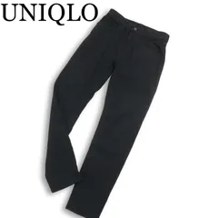 25SS★ UNIQLO ユニクロ 通年 EZYジーンズ★ ストレッチ スリム デニム パンツ ジーンズ Sz.S メンズ 黒