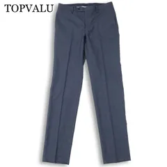 【新品 未使用】 TOPVALU トップバリュ イオン ウォッシャブル★ ストレッチ スラックス パンツ Sz.85 メンズのサムネイル