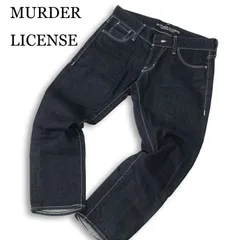 MURDER LICENSE マーダーライセンス 通年★ ストレッチ スリム デニム パンツ ジーンズ Sz.44 メンズ 日本製のサムネイル