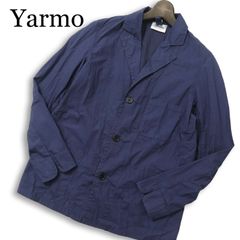 イギリス製 yarmo ギンガムチェック ドライバーズジャケット ヤーモ 38