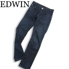 EDWIN エドウィン ER32 ジャージーズ★ USED加工 ストレッチ スリム デニム パンツ ジーンズ 日本製 Sz.S メンズ