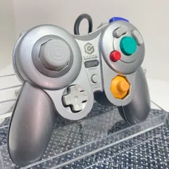 【動作確認済】GC ゲームキューブ コントローラー ジョイパッド キューブミニ シルバー b