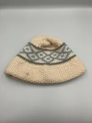 ニットキャップ/ビーニー ADJUSTABLE アイボリー