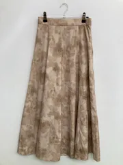 AZUL by MOUSSY アズールバイマウジー ロングスカート M ベージュ