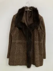 ALPACA ショートコート 11AR ブラウン