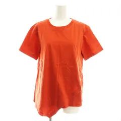 ジェイダブリューアンダーソン JWアンダーソン J.W.ANDERSON UNIQLO ラッフルTシャツ カットソー 半袖 L オレンジ /AT ■OSのサムネイル