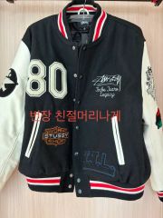 希少 stussy 80s 90s old stussy スタジャン - メルカリ