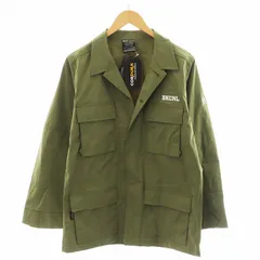 バックチャンネル BACK CHANNEL コーデュラ ファティーグ ジャケット CORDURA FATIGUE JACKET ナイロン ロゴ M カーキ 2322051 /AN32のサムネイル