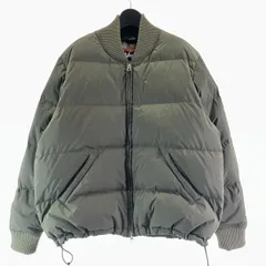 【中古】NANGA × atmos AURORA-TEX DOWN JACKET サイズL カーキ ナンガ アトモス[17]のサムネイル