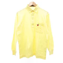 Bay Hill Classic レナウン ポロシャツ M 黄 イエロー 長袖 胸ポケット /UO ■GY66のサムネイル