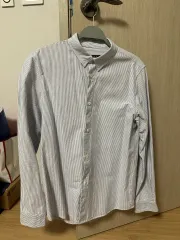 A.P.C. アーペーセー ストライプ オックスフォード シャツ s ブルー