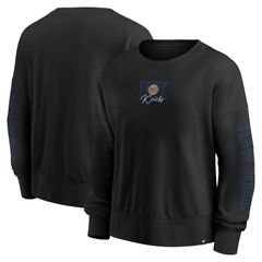 Fanatics 여성 탑스 티셔츠 스웨트 Fanatics Black New Yorknicks Oversized Game Day Pullover Sweatshirt Kni Black 블랙
