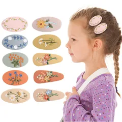 【人気商品】レディース キッズ 子供 こども キッズ用 ヘアクリップ向け 髪飾り ヘアアクセサリー ヘアアクセサリー 髪留め 前髪クリップ 子ども クリップ リボン 春 カラフル 10点セット ベビー 春物 ヘアピン ヘアクリップ