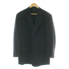 ブルックスブラザーズ BROOKS BROTHERS テーラードジャケット 上着 カシミヤ 43R 黒 ブラック ノッチドラペル シングルブレスト 長袖 40-16-9440 /GG ■ECE003