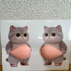 13.おなかシール 3D ぷにぷに 立体ステッカー