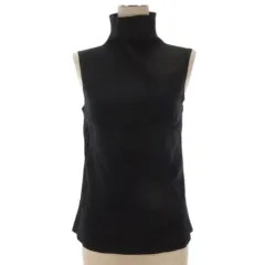 ヒューゴボス HUGO BOSS カットソー ノースリーブ ハイネック ネイビー 260310E ■ECA001のサムネイル