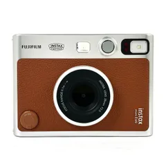 富士フイルム FUJIFILM instax mini Evo (USB Type-C対応モデル) ブラウン インスタントカメラ 【中古】
