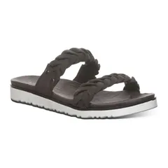 ベアパウ レディース シューズ サンダル Bearpaw Thessa Womenslide Sandals Carbonのサムネイル