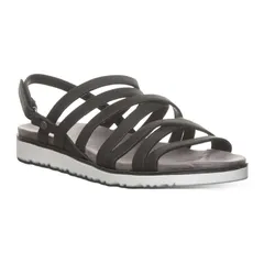 ベアパウ レディース シューズ サンダル Bearpaw Crete Womenstrappy Slingback Sandals Black ブラックのサムネイル