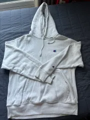 チャンピオン リバースウィーブ フーディー ライトグレー m