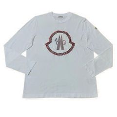 モンクレール メッシュ ホワイト 長袖Tシャツ 国内正規品 5S345 - メルカリ