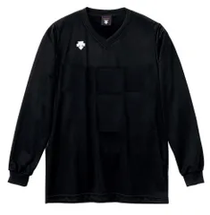 デサント DESCENTE バレーボール  V首長袖ゲームシャツ ユニセックス  DSS-4311  DSS4311 BLK ブラック