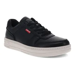 リーバイス レディース シューズ スニーカー LevisR Drive Womens LowTop Sneakers Black ブラックのサムネイル