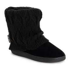 ムクルクス レディース シューズ サンダル ブーツ MUK LUKSRaquel Womens Bootie Slippers Black ブラック