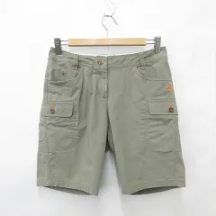 マンシングウェア MUNSINGWEAR ハーフパンツ ゴルフ スポーツウェア ロゴ プリント カーキ 9