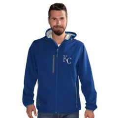 カール バンクス メンズ アウター ジャケット・ブルゾン MensGIII Sports by Carl Banks Royal Kansas City Royals Double Play Hoodのサムネイル