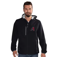 カール バンクス メンズ アウター ジャケット・ブルゾン MensGIII Sports by Carl Banks Black Arizona Diamondbacks Double Play Hoのサムネイル