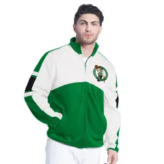 カール バンクス メンズ アウター ジャケット・ブルゾン Mens GIII Sports by Carl Banks Kelly GreenWhite Boston Celtics Back Fieのサムネイル