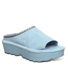 ベアパウ レディース シューズ サンダル プラットフォーム Bearpaw Navigate Womens Platform Slide Sandals Tourmaline Blue ブルーのサムネイル