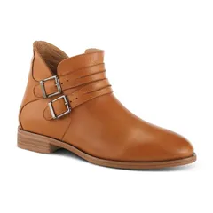 スプリングステップ レディース シューズ ブーツ・レインブーツ レザー Spring Stepristina Womens Leather Booties Camel キャメル