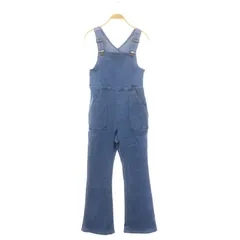 マイアパレル my apparel Flared denim overalls オーバーオール デニム S 青 ブルー /AT ■OS