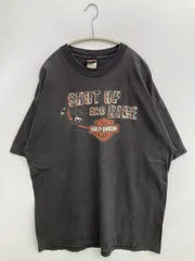 HARLEY-DAVIDSON ハーレーダビッドソン Tシャツ/カットソー XL ブラック