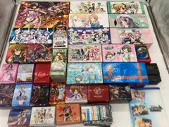 【大量まとめ】ヴァイスシュバルツ・ワンピースカードゲーム 等 ストレージボックス/デッキケース 他 カードサプライ