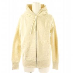 ドゥロワー Drawer 裏起毛ジップアップパーカー 長袖 2 アイボリー /HK ■OS