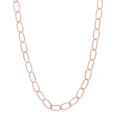 ステラ グレース レディース アクセサリー ネックレス・チョーカー・ペンダントトップ Stella Grace Sterling Silver 65 mm Twisted Rolo Chainecklのサムネイル