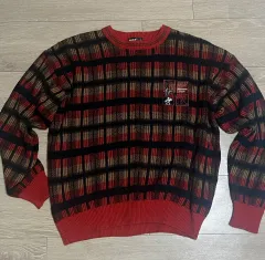 ヴィンテージ CHECK ニット セーター 105