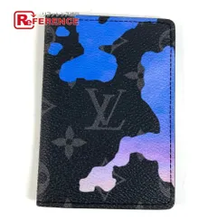 LOUIS VUITTON ルイヴィトン カードケース オーガナイザードゥポッシュ M81784 モノグラムエクリプスキャンバス ブラック