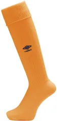 デサント DESCENTE サッカー ストッキング メンズ 25-27cm ソックス 靴下 ロゴ ワンポイント フットボール チーム 部活 練習 トレーニング 試合 大会 新入部員 男性  UAS8902B BORG ブライトオレンジ