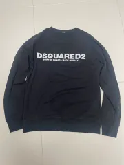 ディースクエアード2 ブラック スウェット Tシャツ