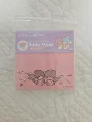 リトルツインスターズ スティッキーノート メモ帳 新品 キキララ ポストイット 付箋